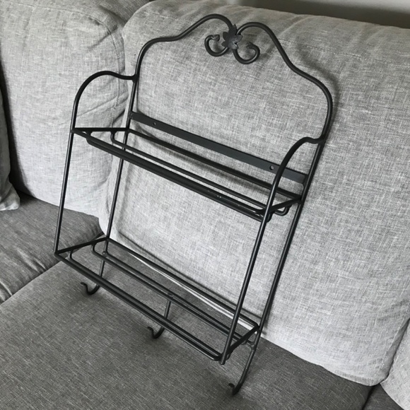 Longaberger Foundry Wrought Iron Envelope Rack - Picture 3 of 8